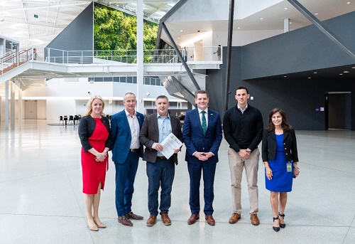 Ei and Irish delegation with Nvidia